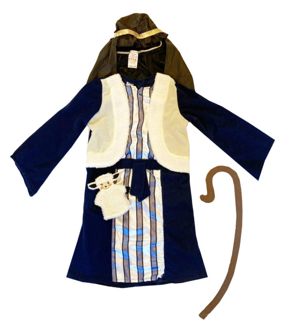 Shepherd Age 5-7 (with Stick and Sheep) Hire