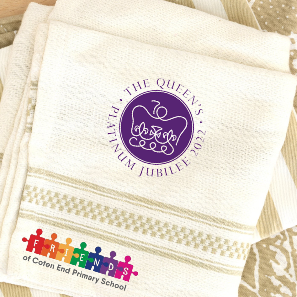 Jubilee Tea Towels Coten End Primary