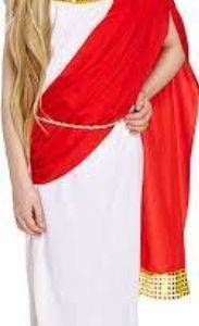 Greek Toga Tunic - Age 10-12 - No belt or headpiece (Hire)