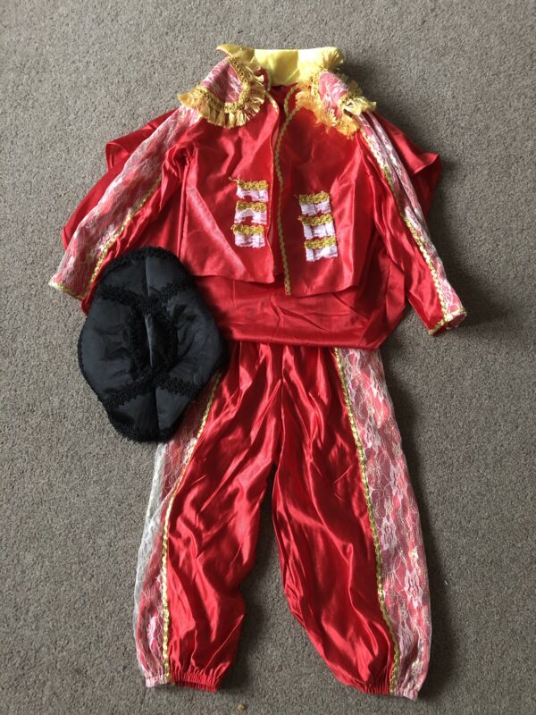 Spanish Matador costume 9-10 (Hire)