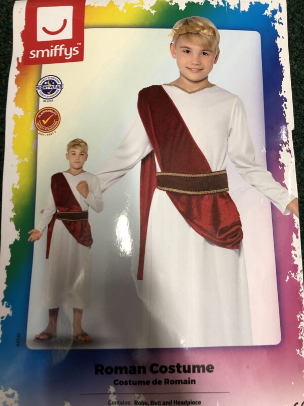 Greek / Roman costume 7-9 (hire)